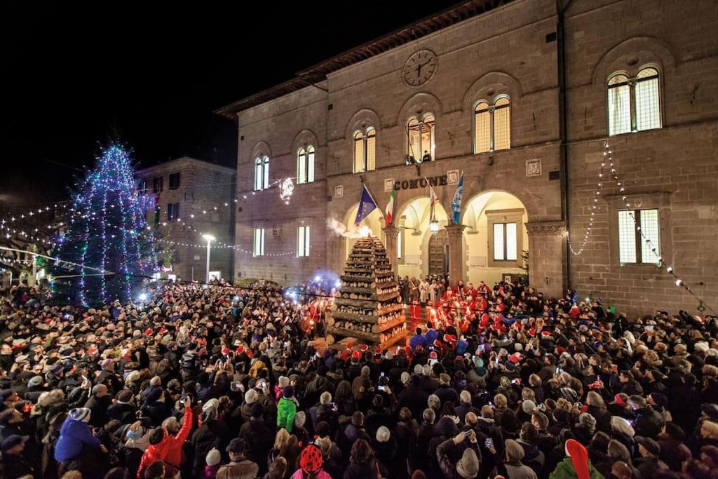 Casa Del Castorino Leilighet Abbadia San Salvator Eksteriør bilde